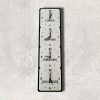 Unique Resin and Wood Table Clock – Modern Desk Timepiece, Handmade Home Office Decor – Unique Table Clock, Customizable Gift Idea