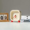 Vintage Mantel Clock, Armand Leroy, carriage clock, desk clock, brass, quartz, Japan, birthday gift