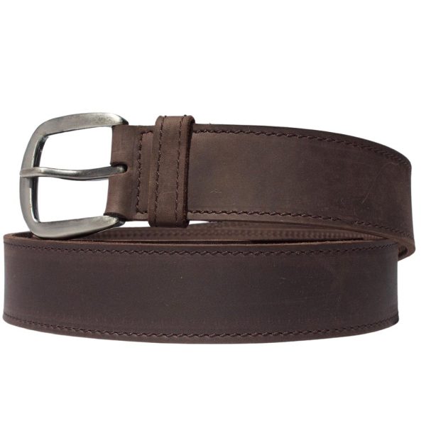 Kilele Leather Belts |  handmade rustic belt durable genuine brown leather belts for men unique gift for him accessories everyday wear