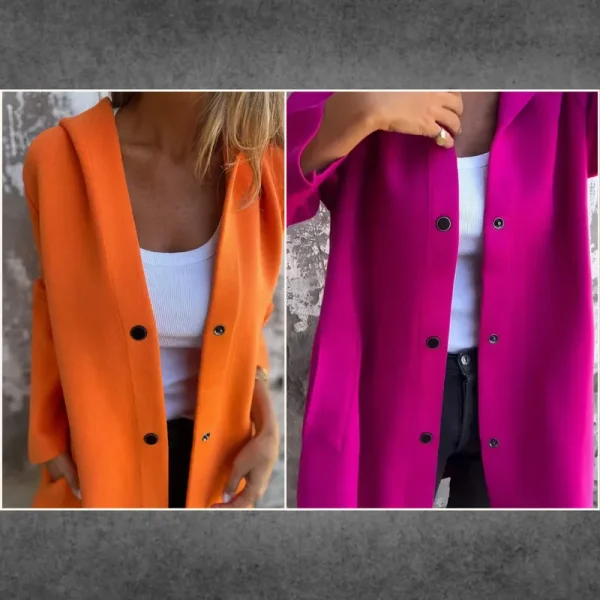 ✨Casual Single Breasted Hooded Jacket