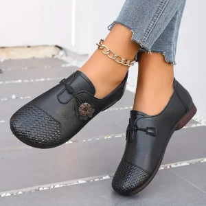 🔥Last Day Promotion 70% OFF 🔥 – Women’s leather soft-soled non-slip shoes