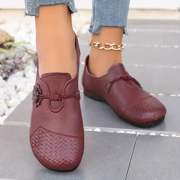 🔥Last Day Promotion 70% OFF 🔥 – Women’s leather soft-soled non-slip shoes