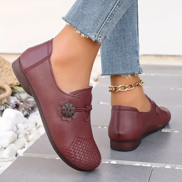🔥Last Day Promotion 70% OFF 🔥 – Women’s leather soft-soled non-slip shoes