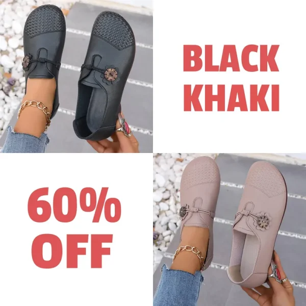 🔥Last Day Promotion 70% OFF 🔥 – Women’s leather soft-soled non-slip shoes