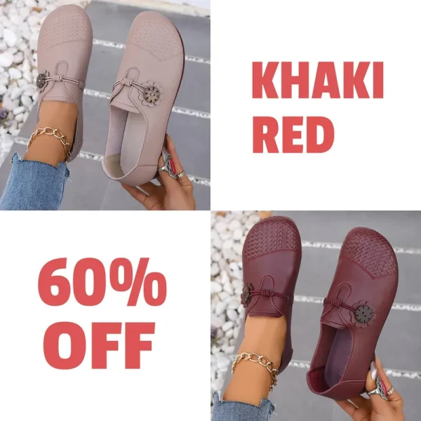 🔥Last Day Promotion 70% OFF 🔥 – Women’s leather soft-soled non-slip shoes
